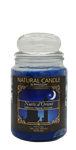 NATURE CANDLE CANDELA GIARA 580GR NUIT ORIENT