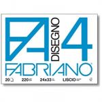 FABRIANO BLOCCO F4 SQUADRATO 24X33 20FG 1597