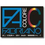 FABRIANO BLOCCO 33X48 COLORE 25FG 220GR 4251533