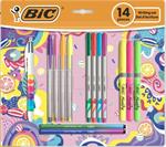 BIC MIXED PACK COLORFUL 14PZ 503835