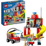LEGO CITY FIRE CASERMA DEI POMPIERI E AUTOPOMPA 60375