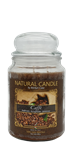 NATURE CANDLE CANDELA GIARA 580GR CAFFE