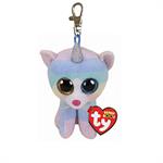 TY BEANIE BOOS CLIPS PORTACHIAVI HEATHER T35232