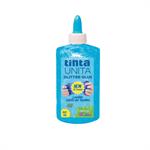 TINTA UNITA GLITTER GLUE SLIME FLUO 147ML 50506 AZZURRO