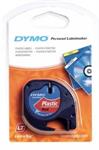 DYMO NASTRO LETRATAG PLASTICA 12X4MT ROSSO S0721630