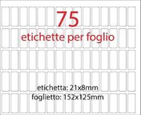 POOL ETICHETTE ADESIVE 10FG 10PZ 21X8