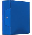 ARCHIVIA PORTA PROGETTI FIBRONE DORSO 4 BLU