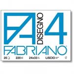 FABRIANO BLOCCO F4 24X33 20FG 597 LISCIO