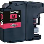 BROTHER LC123 MFCJ4510 INK JET MAGENTA