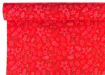 PNP BOBINA TNT ETOFFE XMAS FLOWER 1X9MT BP438M ROSSO