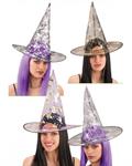 CARNIVAL CAPPELLO STREGA DECORAZIONI IN LUREX 06155