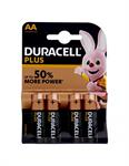 DURACELL PILE STILO MN1500 PLUS BLISTER 4PZ TIPO AA