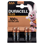 DURACELL PILE MINISTILO MN2400 PLUS BLISTER 4PZ TIPO AAA