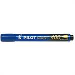 PILOT MARKER PERMANENT 400 PUNTA SCALPELLO BLU 002711