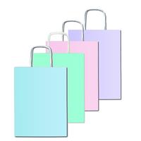 SADOCH SHOPPER IN CARTA COLOR 36X41X12 25PZ PASTELLO SDF36PAS