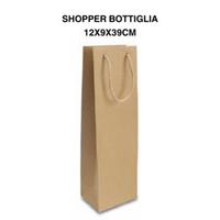 PNP SHOPPER KRAFT NATURALE BOTTIGLIA 12X39+9 12PZ UY508HNN