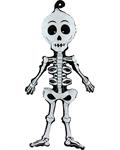 CARNIVAL HALLOWEEN PALLONCINO IN FOIL SCHELETRO 04284