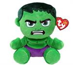 TY PELUCHE MARVEL FLOPPY 20CM HULK T44004