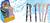 TINTA UNITA YOUNG PENNE CANCELLABILI EXPO 36PZ BLU ROSSO 62027