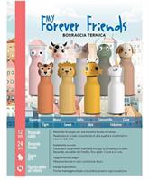 MY FOREVER FRIENDS BORRACCE TERMICHE 520ML ACCIAIO KIT 9PZ IGZ266KIT