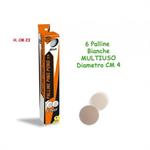 TEOREMA TEOSPORT PALLINE PING PONG 40MM 6PZ 51154