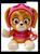 TY PELUCHE PAW PATROL FLOPPY 20CM SKYE T44023
