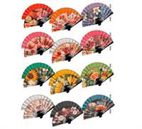 BUSSOLA VENTAGLIO BIFACCIALE MANICO PLASTICA 729 12PZ