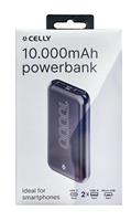 TECH STYLE NQEO POWER BANK CELLY 10000MHZ TS10000BK