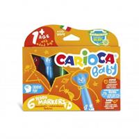 CARIOCA BABY 1+ PENNARELLI TEDDY SUPERLAVABILI 6PZ 42815