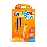 CARIOCA BABY 1+ MAXI PASTELLI 3IN1 LAVABILI 6PZ 42817