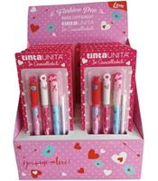 TINTA UNITA FASHION BEEE DIFFERENT LOVE SET 4PZ EXPO 12PZ BLU 62854