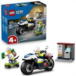 LEGO CITY INSEGUIMENTO DELLA MOTO DELLA POLIZIA 60455