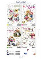 CECAMI TANTI AUGURI BIGLIETTO 12PZ FA00214AG/12