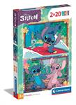 CLEMENTONI SUPERCOLOR PUZZLE 2X20PZ STITCH 24809