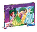CLEMENTONI SUPERCOLOR SUPER PUZZLE 180PZ PRINCESS 29787