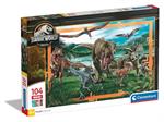 CLEMENTONI SUPERCOLOR MAXI PUZZLE 104PZ JURASSIC WORLD 23770