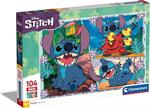 CLEMENTONI SUPERCOLOR MAXI PUZZLE 104PZ STITCH 23776