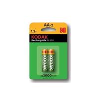 KODAK PILE STILO AA RICARICABILI 2600mAh 2PZ KB5085