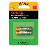 KODAK PILE MINISTILO AAA RICARICABILI 1000mAh 2PZ KB5205