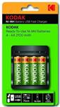 KODAK USB CARICA BATTERIE + 2100X4AA KB4265