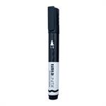 TINTA UNITA PERMANENT MARKER PUNTA SCALPELLO 12PZ NERO 62740