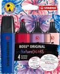STABILO BOSS ORIGINAL NATURECOLORS WILDFLOWER CONF.4PZ 70/4-1-103-5