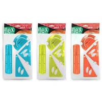 TINTA UNITA MINI SET FLEXI RIGHELLO+SQUADRE+GONIOMETRO 62397
