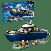 LEGO CITY INSEGUIMENTO DEL MOTOSCAFO DELLA POLIZIA 60456