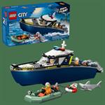 LEGO CITY INSEGUIMENTO DEL MOTOSCAFO DELLA POLIZIA 60456