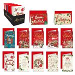 KARTOS BIGLIETTI NATALE FANTASY 9X14 BLISTER 5PZ 04498100