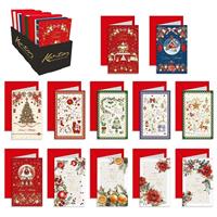 KARTOS BIGLIETTI NATALE FANTASY 9X14 BLISTER 5PZ 04498800