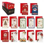 KARTOS BIGLIETTI NATALE FANTASY 9X14 BLISTER 5PZ 04498800
