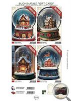 CECAMI BIGLIETTI NATALE PORTA GIFTCARD 12PZ NA50182PS/12
