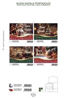 CECAMI BIGLIETTI NATALE PORTASOLDI 12PZ NA50183PS/12